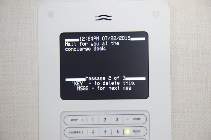 Actual On Screen Message